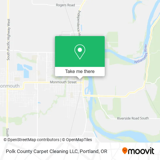 Polk County Carpet Cleaning LLC map
