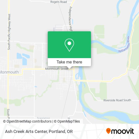 Mapa de Ash Creek Arts Center