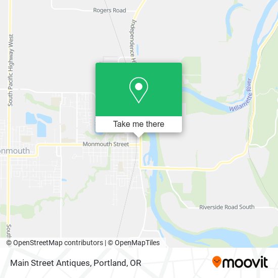 Mapa de Main Street Antiques