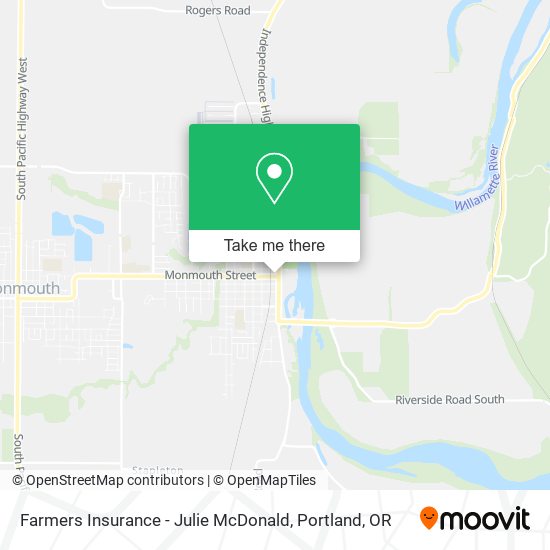 Mapa de Farmers Insurance - Julie McDonald