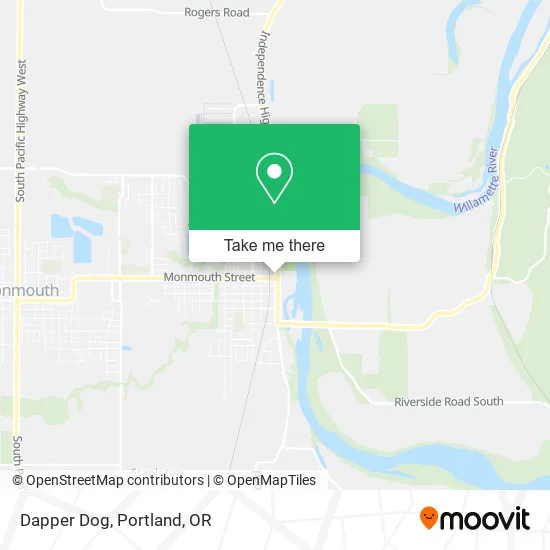 Dapper Dog map