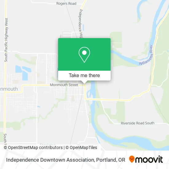 Independence Downtown Association map