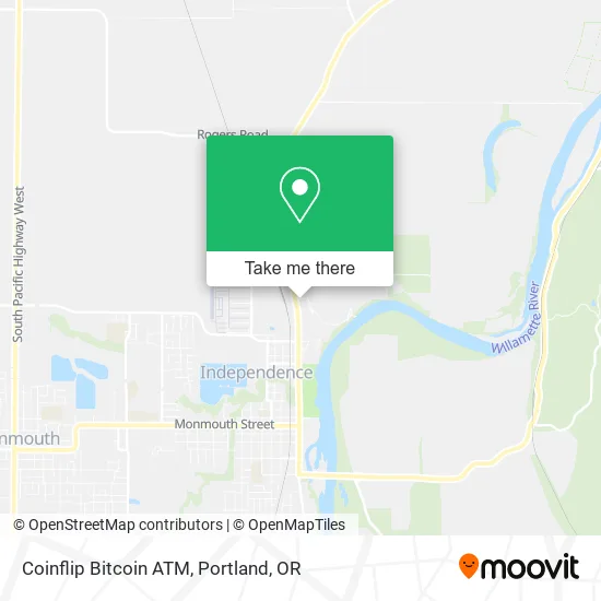 Coinflip Bitcoin ATM map