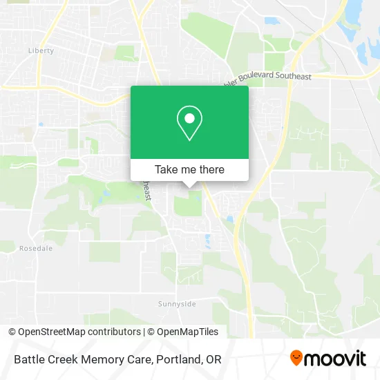 Battle Creek Memory Care map