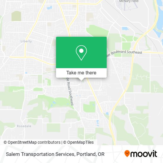 Salem Transportation Services map