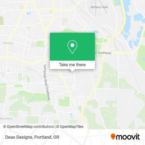 Deas Designs map