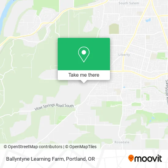 Ballyntyne Learning Farm map