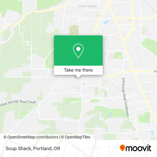 Soup Shack map