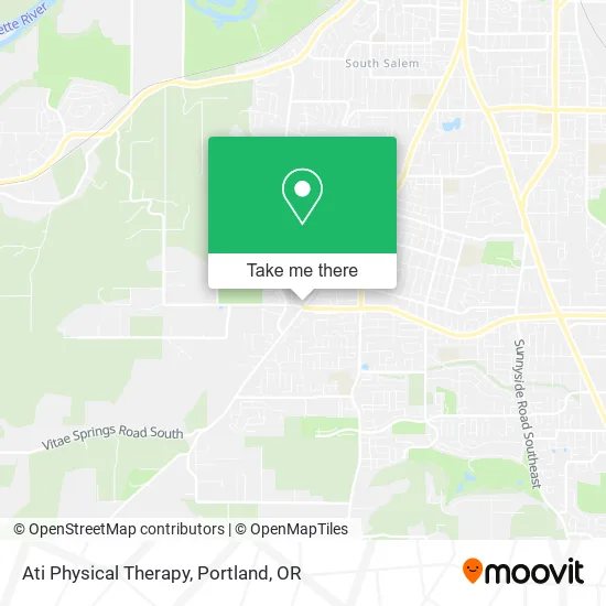 Ati Physical Therapy map