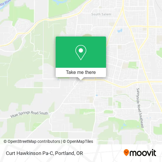 Curt Hawkinson Pa-C map