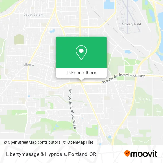 Libertymasage & Hypnosis map