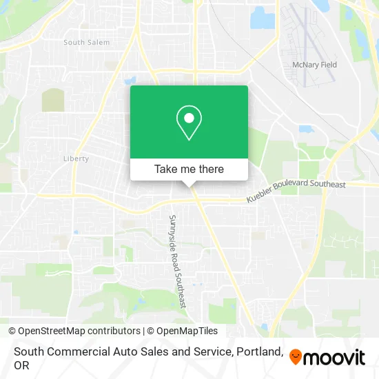 South Commercial Auto Sales and Service map