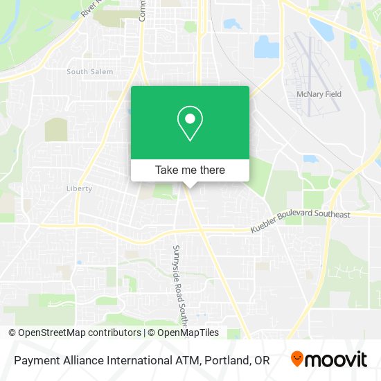 Mapa de Payment Alliance International ATM
