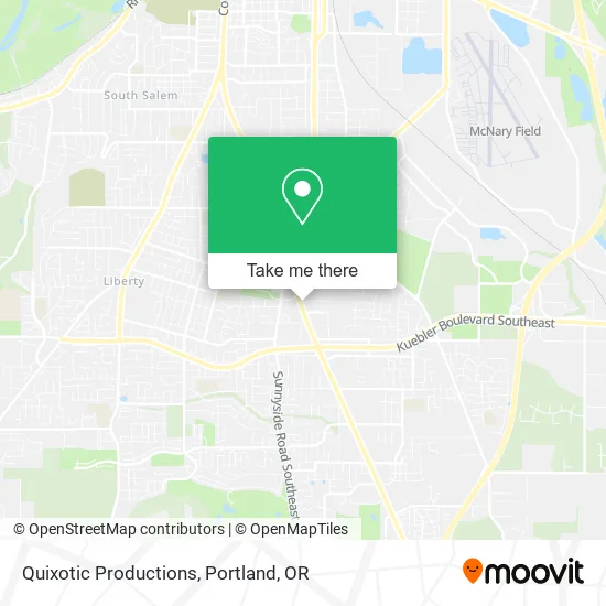 Quixotic Productions map