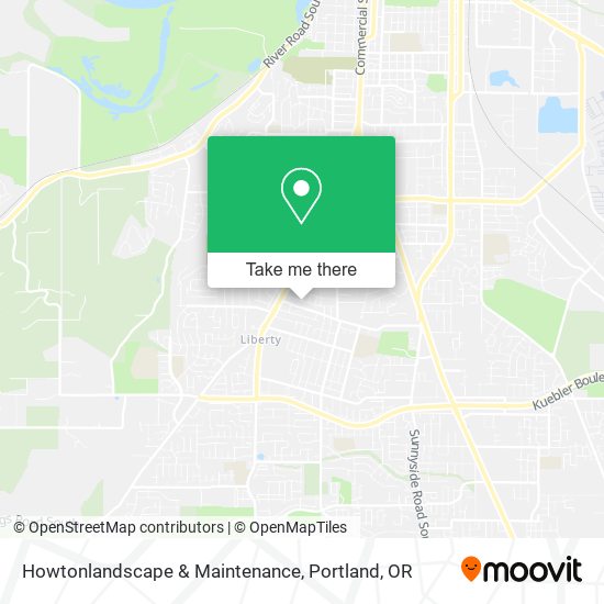 Howtonlandscape & Maintenance map