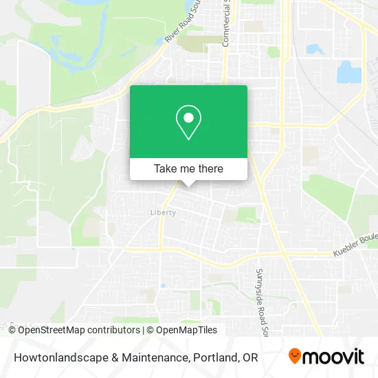 Howtonlandscape & Maintenance map
