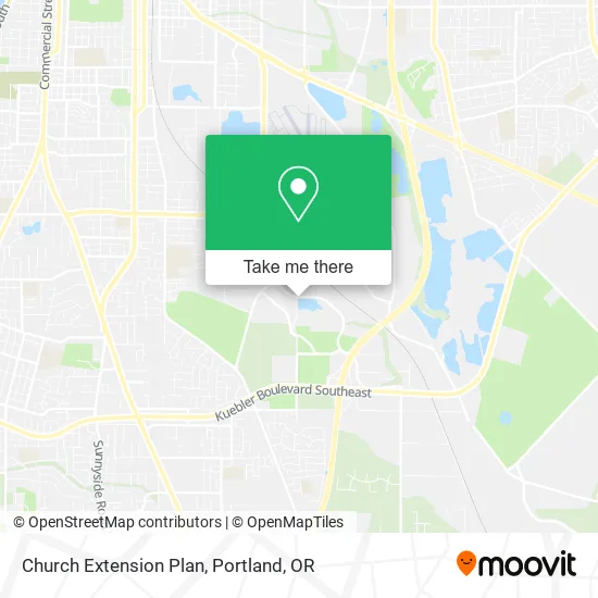 Church Extension Plan map