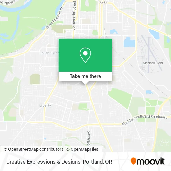 Mapa de Creative Expressions & Designs