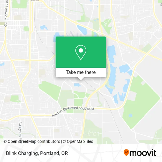 Blink Charging map