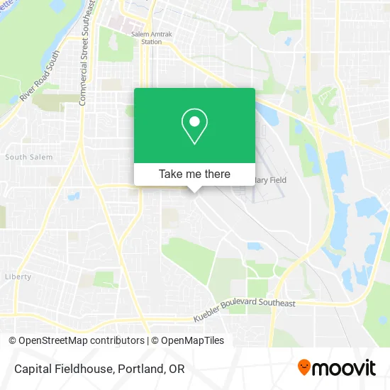 Mapa de Capital Fieldhouse