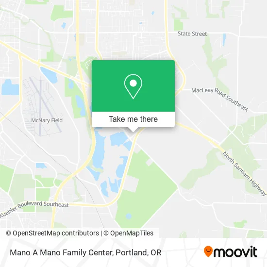 Mano A Mano Family Center map