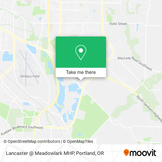 Lancaster @ Meadowlark MHP map