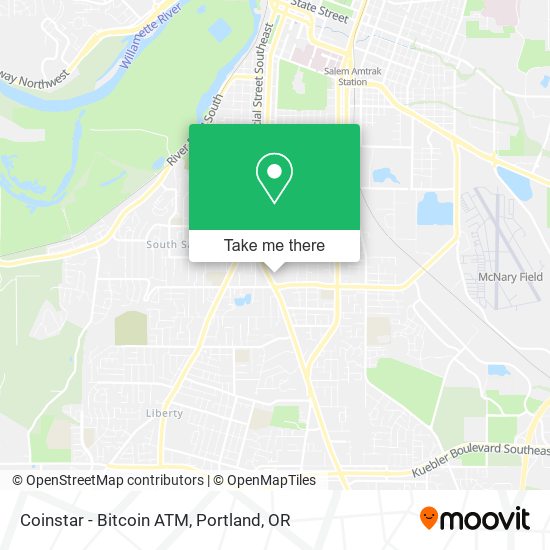Coinstar - Bitcoin ATM map