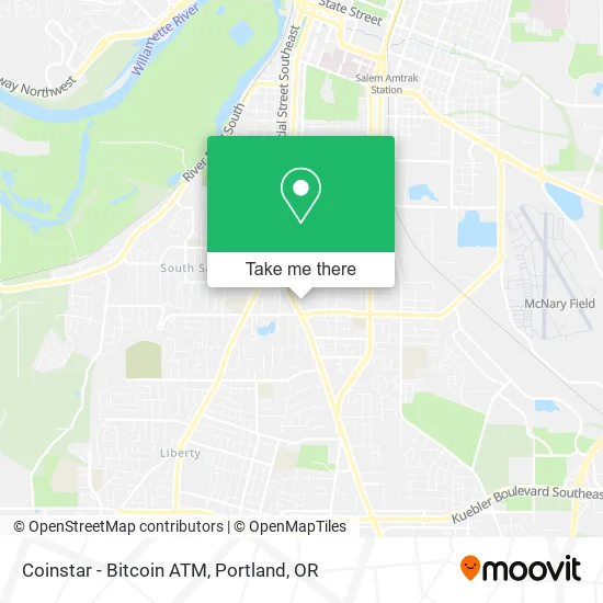 Coinstar - Bitcoin ATM map