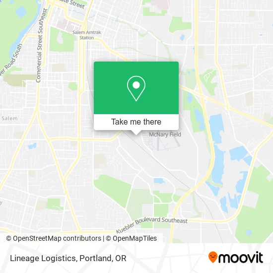 Mapa de Lineage Logistics