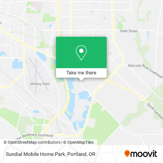Sundial Mobile Home Park map