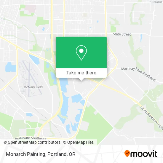 Monarch Painting map