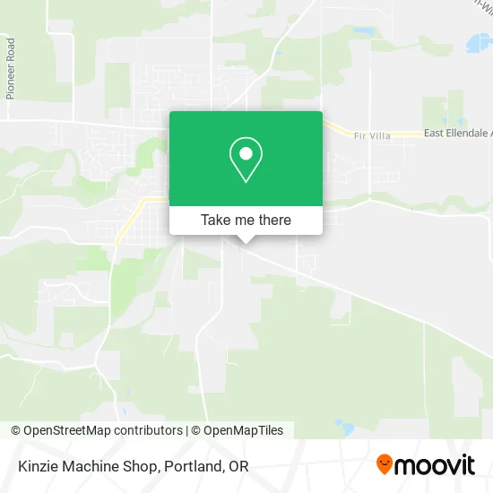 Kinzie Machine Shop map