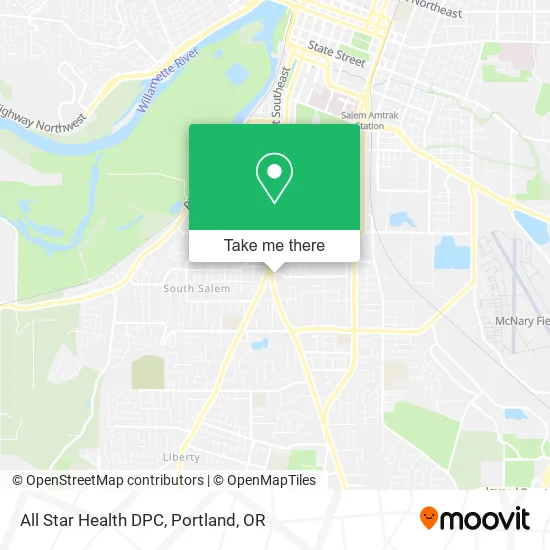 Mapa de All Star Health DPC