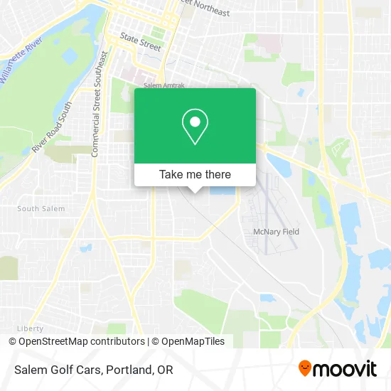 Salem Golf Cars map