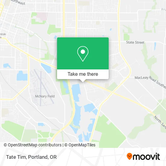 Tate Tim map