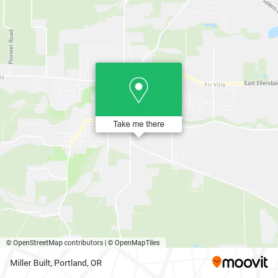 Miller Built map