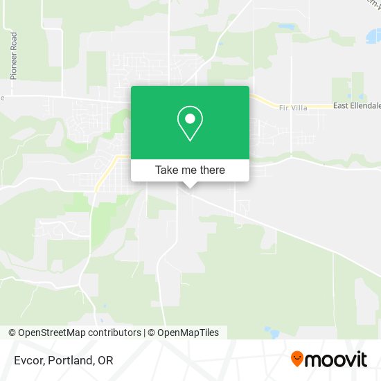 Evcor map