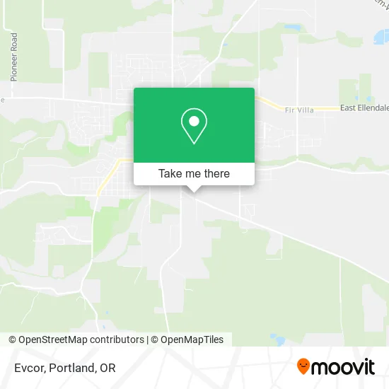 Evcor map