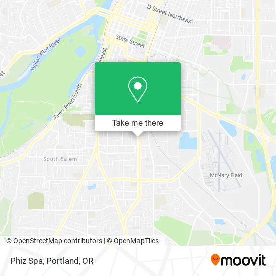 Phiz Spa map