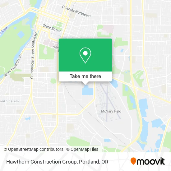 Hawthorn Construction Group map