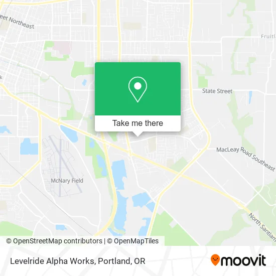 Levelride Alpha Works map