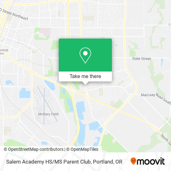 Salem Academy HS / MS Parent Club map
