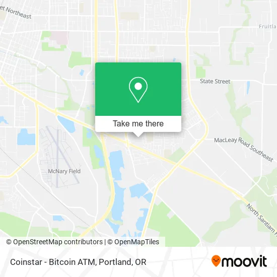 Coinstar - Bitcoin ATM map