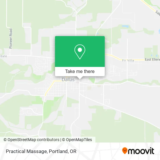 Practical Massage map