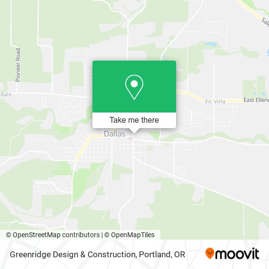 Mapa de Greenridge Design & Construction