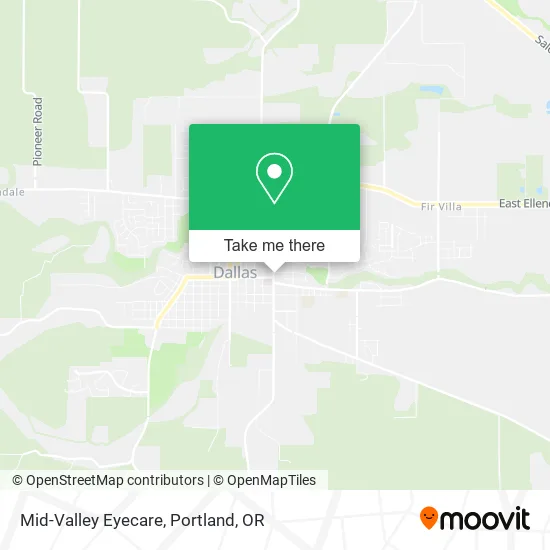 Mid-Valley Eyecare map