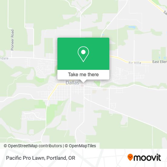 Mapa de Pacific Pro Lawn