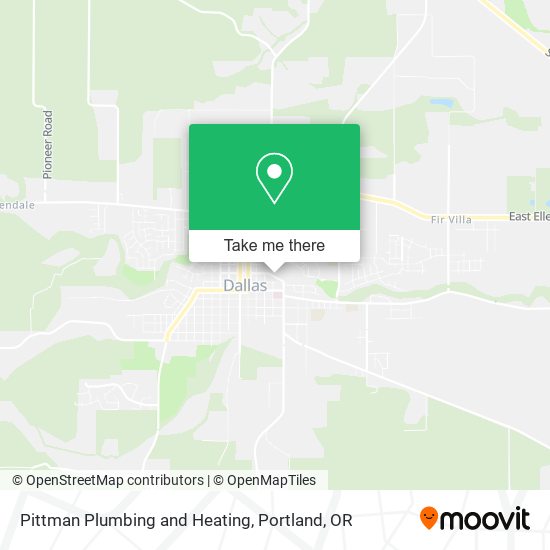 Pittman Plumbing and Heating map