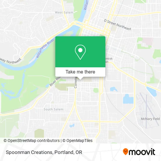 Spoonman Creations map