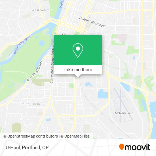 Mapa de U-Haul